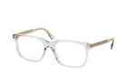 Gucci GG0737O 016 Transparent Grey Oversized Rectangular Eyeglasses Frames 53-18 New. Price: $229.00.