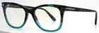 Tom Ford TF5986-B 055 Teal Tortoise Womens Cat Eyeglasses 52-18-140 B:41 New. Price: $154.99.
