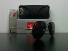 Classic Ray-ban RB3584 Blaze Aviator Sunglasses Gold Never Worn Pre-owned. Price: $55.00.