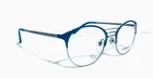 Vogue 4043 5005 Blue Silver Phantos Round Authentic Eyeglasses Rx 49-18-135 New. Price: $55.90.
