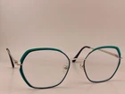 Dutz Eyewear Eyeglasses Frame DZ785 Col. 55 Women's 51-18-140 Green Teal Gold Pre-owned. Price: $42.87.