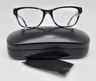Coach HC6154F 5613 Blue Tortoise Cat Eyeglasses Frame W/ Case 52-17-140 Pre-owned. Price: $75.99.