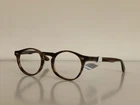 Ray Ban Rb 5283 5139 Round Striped Brown Eyeglasses Frame Only 49-21-145 Pre-owned. Price: $39.99.