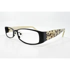 Oscar De Renta Eyeglasses Womens Black Animal Print OSL713 53-17-140 Pre-owned. Price: $39.99.