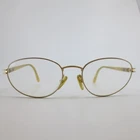 Christian Dior 2888 41 Gold Oval Eyeglasses Frames Made In Austria 54-18 135 Pre-owned. Price: $134.99.