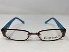 Cute Ono OC109 46-16-125 Brown/blue Full Rim Metal Eyeglasses Frame L374 New. Price: $40.00.