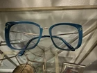 Tom Ford Tf FT5816 -b Shiny Teal / Gold Blue Light Authentic Eyeglasses Pre-owned. Price: $100.00.