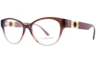 Versace VE3313 5332 Eyeglasses Women's Brown Transparent Gradient Beige 54MM New. Price: $119.95.