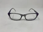 Mattisse Eyeglasses Frame Sky 143 50/19/140 Clear Purple Flex Hinge UT97 New. Price: $72.25.