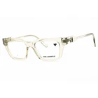 Karl Lagerfeld Unisex Eyeglasses Light Khaki Rectangular Shape Frame KL6152 275 New. Price: $36.25.