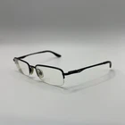 Ray-ban Kids Eyeglasses Rb 1020T 3005 Titanium Black Half Rim Frames 44 16 125 Pre-owned. Price: $19.98.