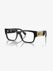 Versace VE3350 Black/gold Eyeglasses 55/18/140 Unisex 100% Authentic New. Price: $145.00.