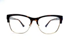 New By Oscar De Renta Brown Gold Metal Club Master Glasses 1284 55 17 145. Price: $94.00.