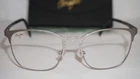 Maui Jim New Eyeglasses With Case Silver MJO2107-14A 54 19 145. Price: $97.74.