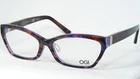 Ogi Evolution 6001 1281 Purple Marble Demi Eyeglasses Frame 54-15-140MM Japan New. Price: $89.98.