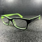 Nike Kids Eyeglasses 5513 001 Glossy Black Green 47-16 Full Rim Youth Jr Pre-owned. Price: $19.95.