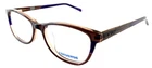 Converse Q032 Uf Small Brown Oval Purple Tips Eyeglasses Frame 51-16 135 New. Price: $30.37.