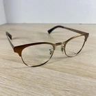 Ray-ban RB6317 2836 Eyeglasses Bronze Metal Frames Only 49-20-140 Pre-owned. Price: $38.21.