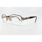 Sophia Loren Eyeglasses Womens Brown M231 Semi-rimless Zyloware 168 51-17-135 Pre-owned. Price: $39.99.