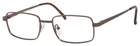 Jubilee J5913 Unisex Metal Eyeglasses 56-18-145 Shiny Brown With Soft Case New. Price: $24.95.