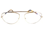 Blue Light Block Tom Ford Women Eyeglasses Frame Italy Gold 57MM . New. Price: $189.99.
