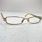 Gucci Eyeglasses Frames Gg 2769/STRASS Gsd Gold Slim Rectangle 49-17 135 Italy Pre-owned. Price: $69.00.