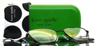 Kate Spade Journee 001 Black Womens Cat Full Rim Eyeglasses 53-16-140 B:43 New. Price: $59.99.