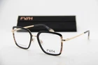 New Fysh 3748 S400 Black Gold Authentic Frames W/case Eyeglasses 52-18. Price: $152.10.