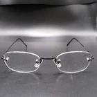 Joseph Abboud Eyeglass Frames JA14349 Rimless 49-21-140 Black Made In Japan Pre-owned. Price: $34.17.