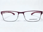 New Emporio Armani EA1052 3232 Men's Bordeaux Rubber Eyeglasses Frames 53/17 140. Price: $99.99.
