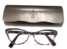 Seraphin Crocus 8893 Purple Leopard Fade Cat Eyeglasses 54-15 140 Japan Case Pre-owned. Price: $59.47.