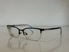 Tiffany & Co. Tf 1111-B 6097 Half Rim Black Blue Eyeglasses Frame 53-17-140 Pre-owned. Price: $69.99.