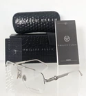 Brand New Authentic Philipp Plein Eyeglasses Vpp Col 0700 Silver VP063 Frame. Price: $254.99.