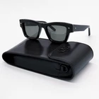 New Valentino Xxii VLS-106A Black Unisex Sunglasses. Price: $319.00.