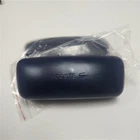 Brand New - Lacoste Eyeglasses Sunglasses Hard Clamshell Case, Dark Blue. Price: $15.00.