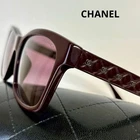 Chanel Sunglasses 5484-A1461/S1 Square Cocomark Wine Red Women's Authentic Pre-owned. Price: $390.60.
