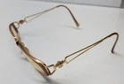 Versace Mod V82-H G51 51-15-130 Italy Gold Light Brown Eyeglasses Frames Only Pre-owned. Price: $56.87.