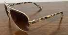 Ted Baker London Gold/brown Aviator Pilot Sunglasses 57-14-135 Lgd TB130 New. Price: $140.00.