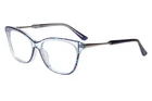 Runway Couture RCE-294 Women's Eyeglasses 54-15-145 Blue/crystal With Soft Case New. Price: $54.95.