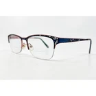 Liz Claiborne Eyeglass Frames Womens Blue Pink Filigree L645 E8W 53-18-135 Pre-owned. Price: $39.99.