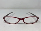 Viva Eyewear 218 51-14-135 Berry Red Crystal Full Rim Eyeglasses Frame HD22 New. Price: $40.00.