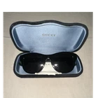Gucci GG0003S 006 Square Polarized Sunglasses Black/black W/ Hard Case Pre-owned. Price: $140.00.