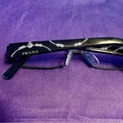 Prada Vpr 58L Black Silver Crest Eyeglasses 1BO-101 51-14-135 Vintage Y2K Pre-owned. Price: $120.00.