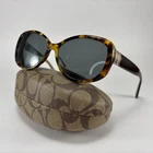 Coach Hc 8040B (L030 Keri) 5047/13 Spotty Tortoise Sunglasses Frame 58-15-135 3N Pre-owned. Price: $19.99.