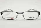 Unit New Easyclip Black Eyeglass Frame 54-19-140 #836. Price: $124.00.