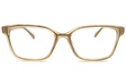 Women's Rectangular Eyeglasses Acetate & Steel V8006 Champagne (53-17-140) New. Price: $49.99.