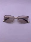 Carolina Herrera Eyeglasses VHE114K 135 Gold Square Full Rim Metal Womens Pre-owned. Price: $27.99.