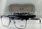 Ray-ban Square Eyeglasses Matte Black Carbon Fiber Clear Demo RB8421 2904 54MM New. Price: $99.99.