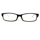 Ray-ban Rb 5114 2097 Eyeglasses Black White Rectangular Frame 52-16-135 Pre-owned. Price: $35.59.