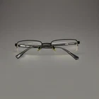 Burberry B1012 1001 Metal Half Rim Rectangle Eyeglasses Frames Only 50-19-135 Pre-owned. Price: $55.88.